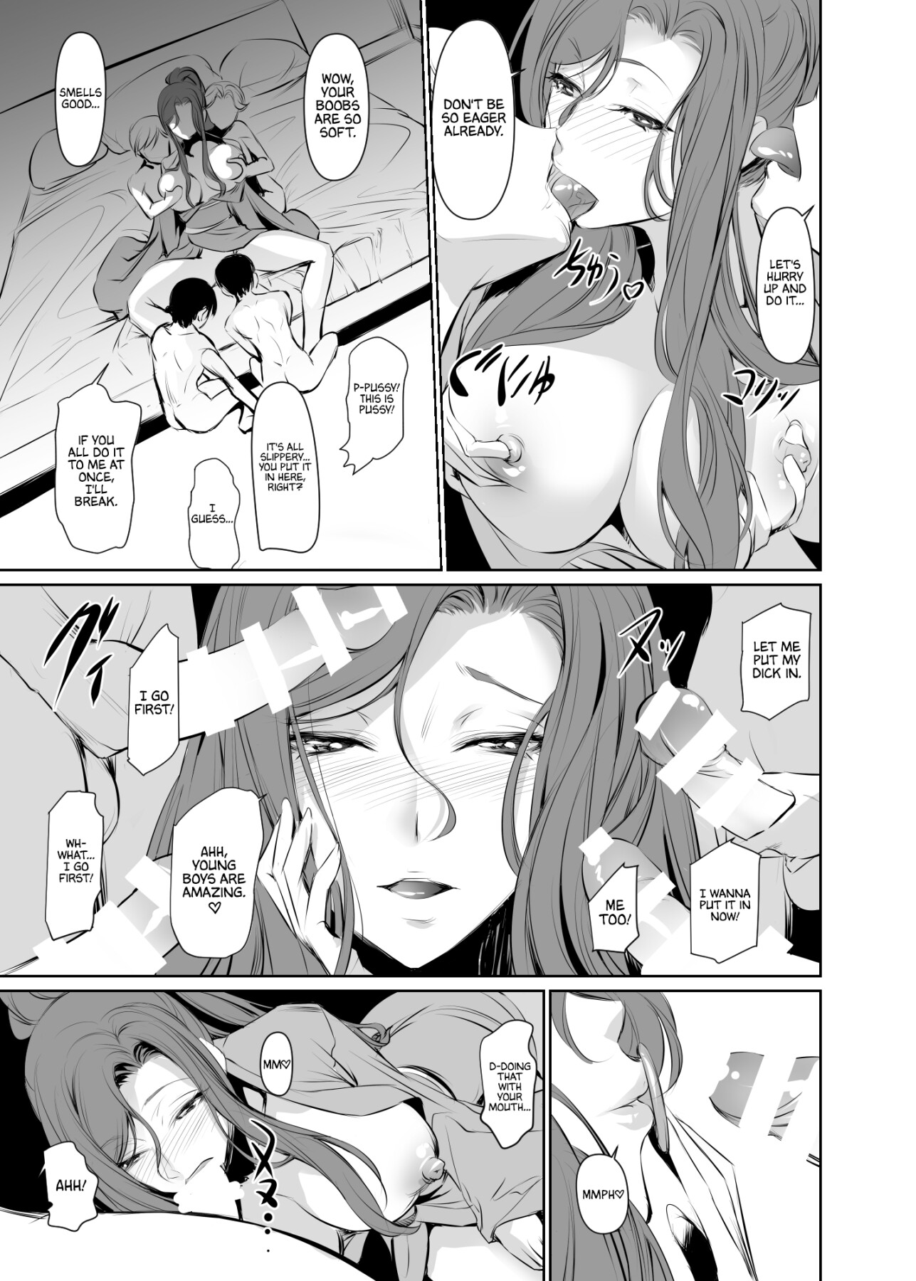 Hentai Manga Comic-Being loved by a younger person 2-Read-18